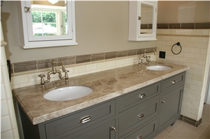 Emperador Light Marble Bath Tops/Emperador Light Marble Bathroom Vanity Tops/Emperador Light Marble Bathroom Countertops/Emperador Light Marble Vanity Tops/Emperador Light Marble Vanity Tops