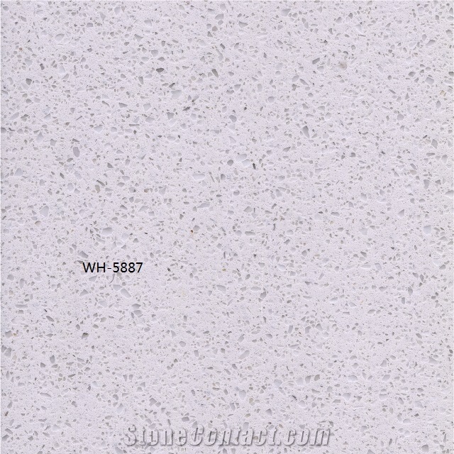 White Quartz Stone Slabs/White Quartz Stone Tiles/Color Close to Camria Quartz Slab/Color Close to Caecarstone