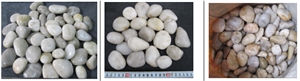 China Natural Pebble Stone, River Stone, Gravel, Polished, Honed, Tumbled Pebble, White, Mix Color, 7-10mm, 10-14mm, 16-20mm, 20-30mm, 30-40mm,Mixed Pebble Stone, River Stone