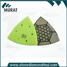 Diamond Electroplate Abrasive Pad for Hand Grind Stone/Tile/Glass