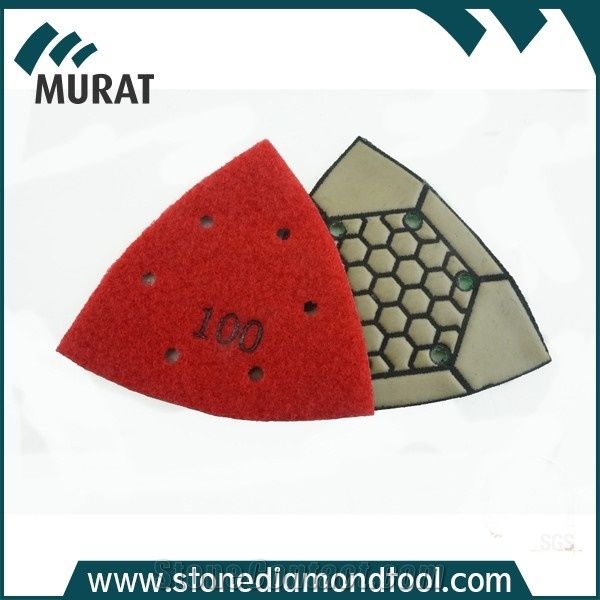 Diamond Electroplate Abrasive Pad for Hand Grind Stone/Tile/Glass
