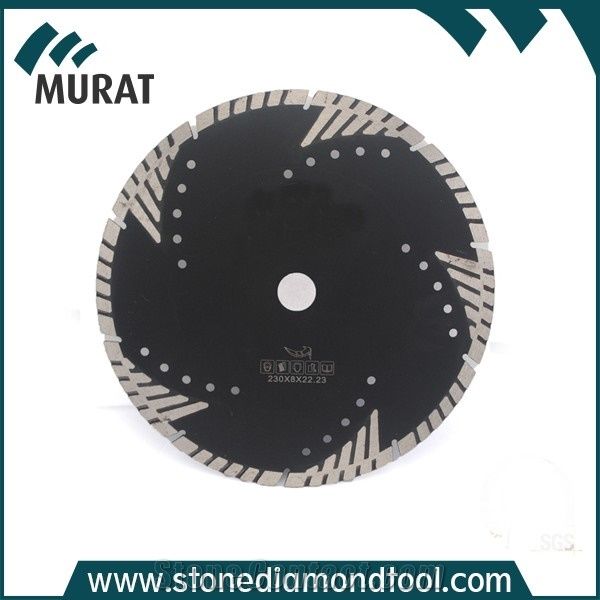 Teeth Protected Wet Cutting Diamond Saw Blade for Stone
