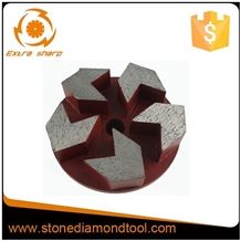 Terrco Metal Bond Diamond Grinding Plug for Floor Grinder