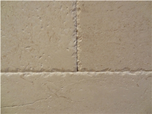 Seashell Limestone Chiseled Edge Pattern, Beige Limestone Tiles & Slabs, Flooring Tiles, Walling Tiles