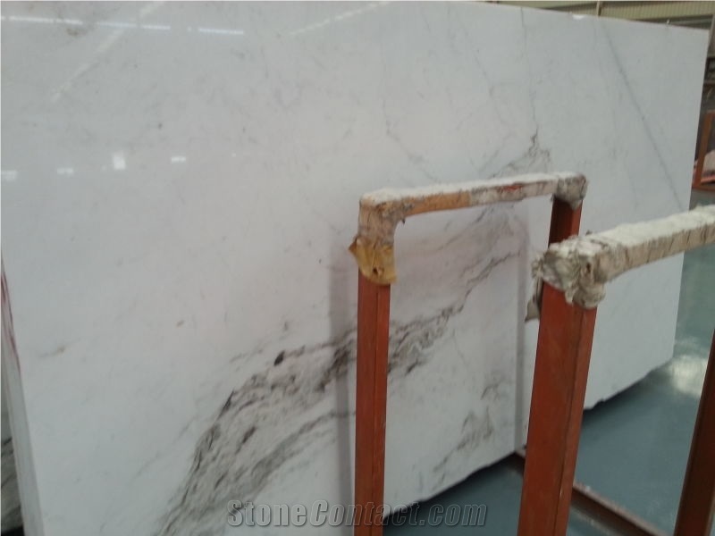 Orient Carls White Marble Kitchen Countertop