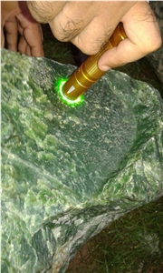 Nephrite green stones available 
