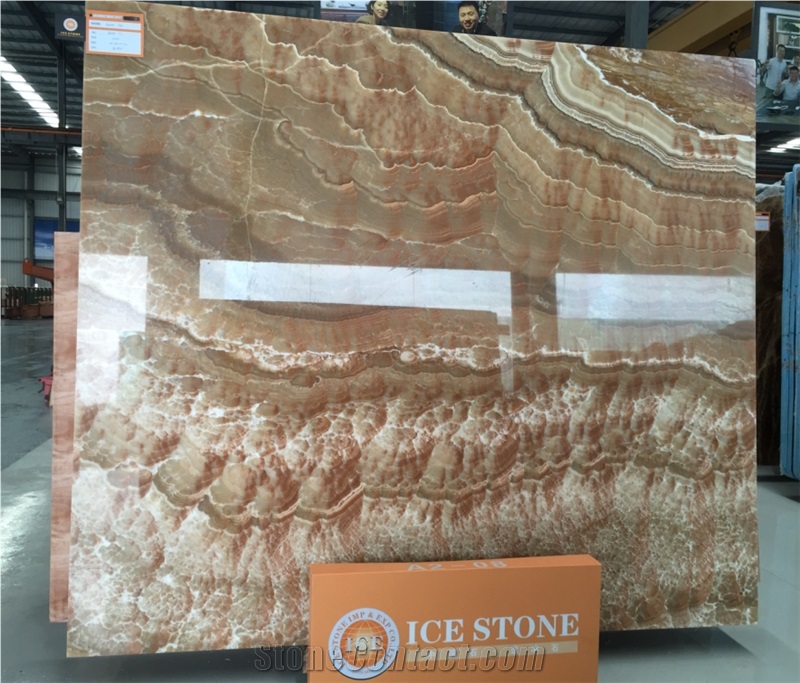 Peacock Onyx Slabs Tiles/Chinese Onyx Tiles/Onyx Wall Covering/Interior Decoration Red Onyx Slabs