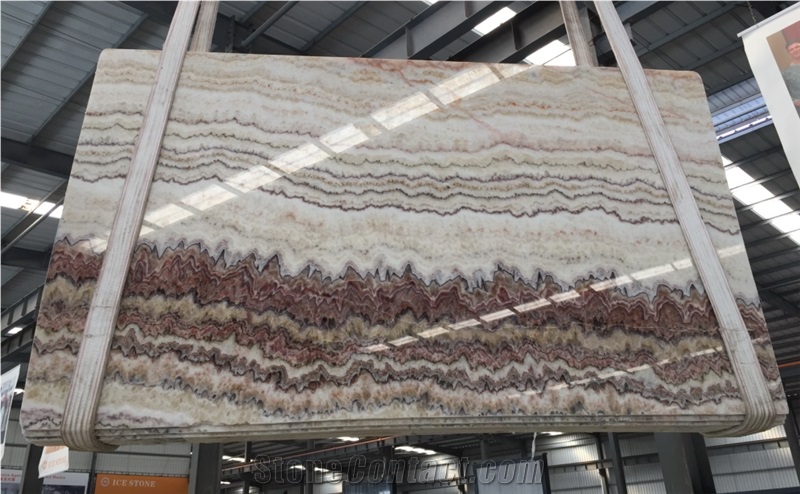 Red Dragon Onyx Slabs Tiles/China Multicolor Onyx/Onyx Wall Covering/Red Onyx Building Stone Material