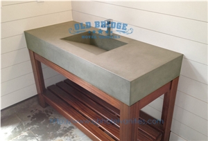 Hot Sell Bathroom Bases and Wooden Cabnitet with Granity Countertop Bath Top