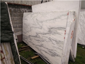 Calacatta Danby Marble Slabs & Tiles, White Polished Marble Floor Tiles, Wall Tiles