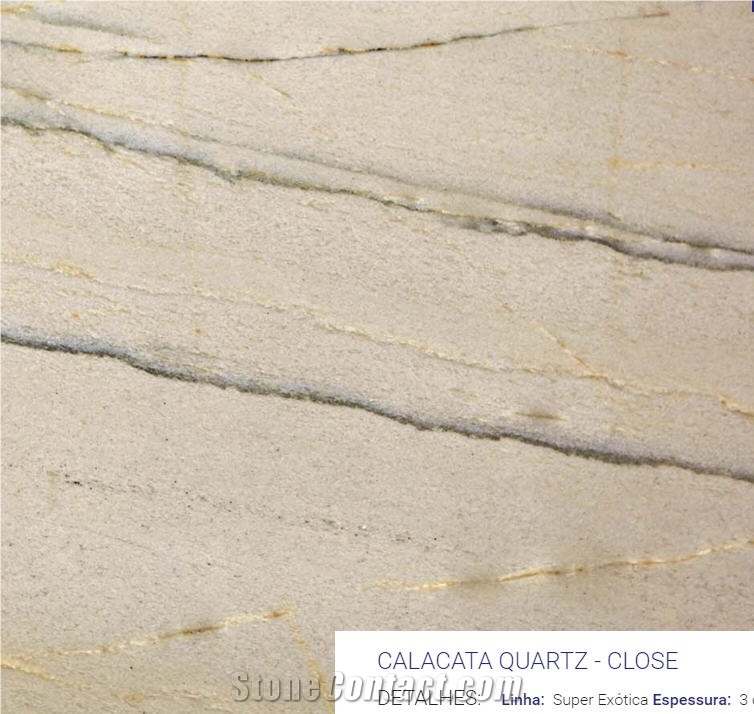 Calacata Quartz Slabs, Calacatta Quartzite