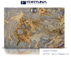 Desert Storm Granite Slabs