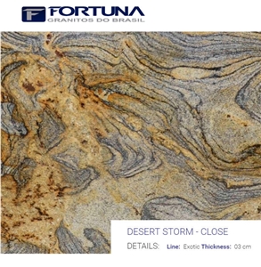 Desert Storm Granite Slabs