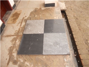China Black Limestone Tile & Slab for Wall and Floor