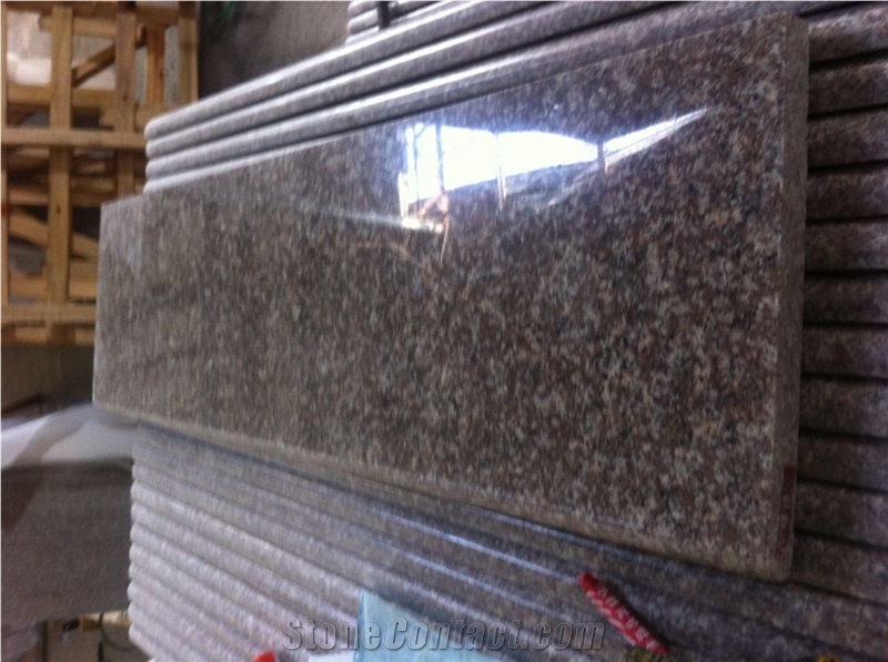 G664,Chinese Cheap Red Granite, G664/Luo Yuan Red/Copper Brown/China Ruby Red/Luna Pearl Granite Tiles & Slabs for Walling and Flooring