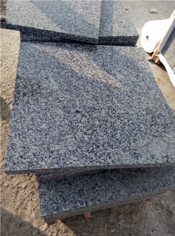 New G623 Granite Tiles & Slabs, China Grey Granite,G623 Granite Rosa Beta Flamed Tiles, China Grey Granite
