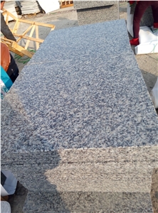 New G623 Granite Tiles & Slabs, China Grey Granite,G623 Granite Rosa Beta Flamed Tiles, China Grey Granite