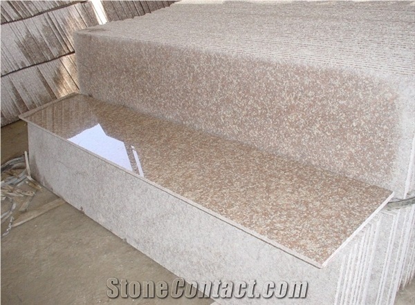 Cheaperst Price G687 Granite Tiles & Slabs,Peach Red,Quarry Owner,Chinese Red Pink Granite for Cut to Size,Slab,Wall and Floor.China Granite