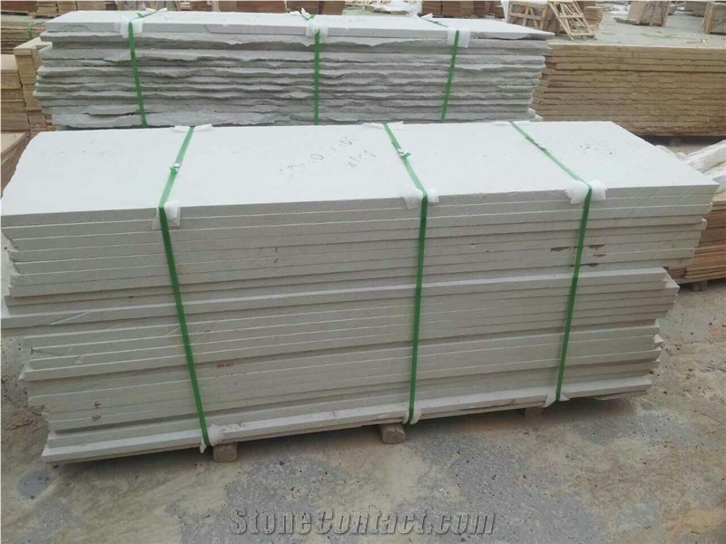 Cheapest China White Sandstone, Linzhou White Sandstone Tile, China White Sandstone Slabs, China White Sandstone Wall Covering, China White Sandstone Flooring