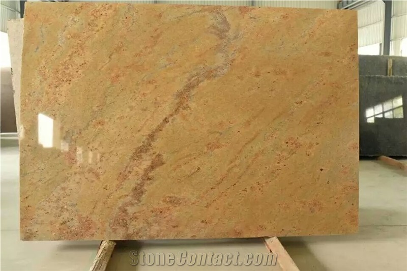 High Quality Kashmir Gold,Cashmire Gold,Cachmere Gold,Cooperative Quarry,Blocks Importer,India Granite,Natural Stone,Building Material,Polished Slab and Tiles