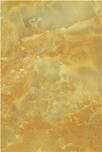Yellow Fantasy Onyx Tile & Slab, Translucent Onyx Flooring