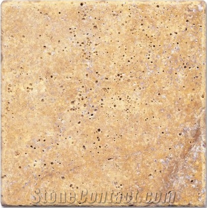 Giallo travertine tiles & slabs, yellow travertine floor tiles, covering tiles 