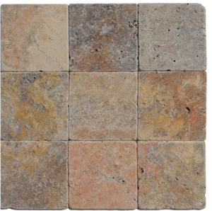 scabas travertine tiles & slabs, multicolor travertine floor tiles, wall tiles 