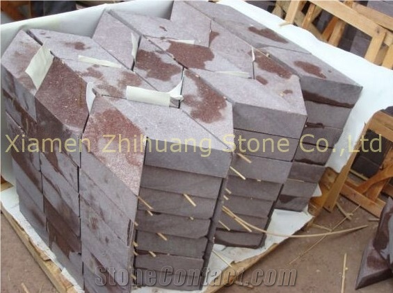 Dayang Red,Liancheng Red Porphyry Granite Paving