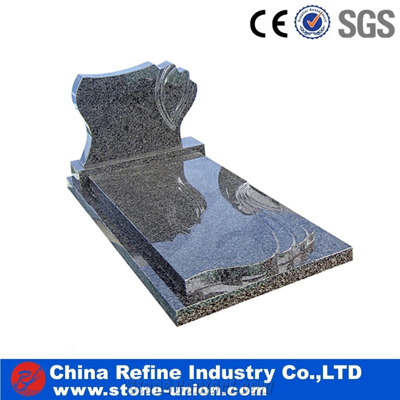 Engraved Headstone, Polished Monument, Gravestone, Tombstone Factory Directly