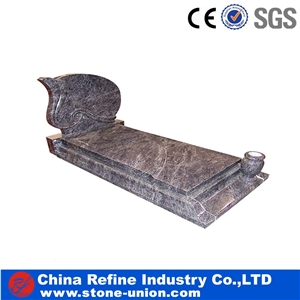 Multicolor Granite Monuments/Tombstones Design Factory Directly