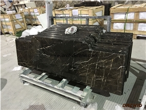 Chinese Saint Laurent Brown Marble Counter Top