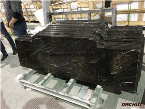 Chinese Saint Laurent Brown Marble Kitchen Countertop