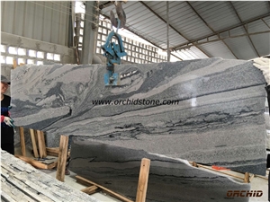Polished Viscont White Granite Slabs & Tiles, China White Granite