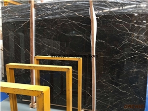 Saint Laurent Brown Marble Polished Slabs & Tiles