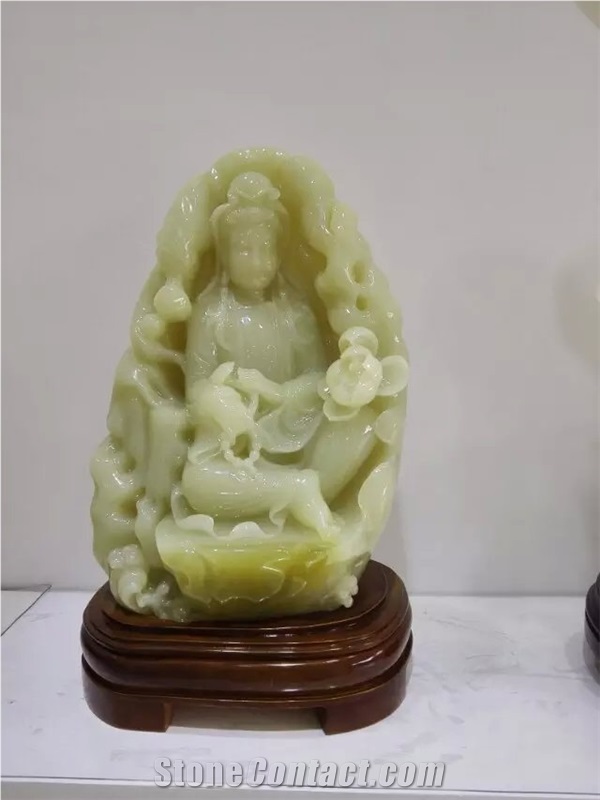 Green Onyx Carvings Gift,Green Jade Sculptures Crafts