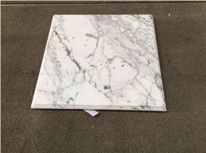 Cheap Price-Bianco Statuario Carrara Marble Interior Round Table Top/Square Tabletops Home Decor