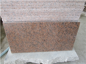 China Red Granite Tianshan Red Granite Tile & Slab for Flooring Tiles Polished Surface