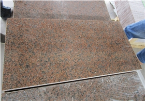 China Red Granite Tianshan Red Granite Tile & Slab for Wall Tile Floor Tiles Polished Surface