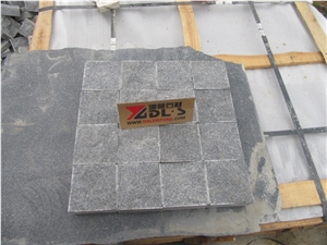 G654 Granite Cobble Stone, Granite Cube Stone, Grey Stone Cube