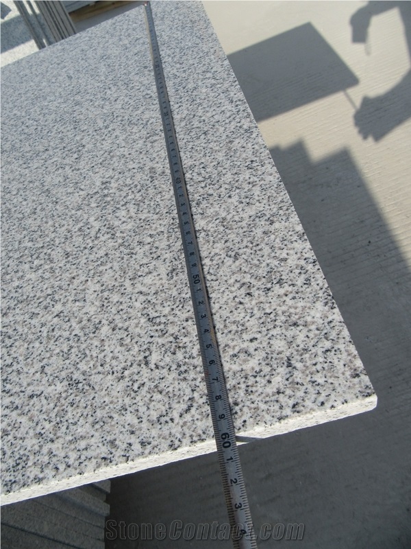 Polished Surface G603 Granite Flooring Tiles / Bianco Sardo Granite Tiles, China Grey Granite