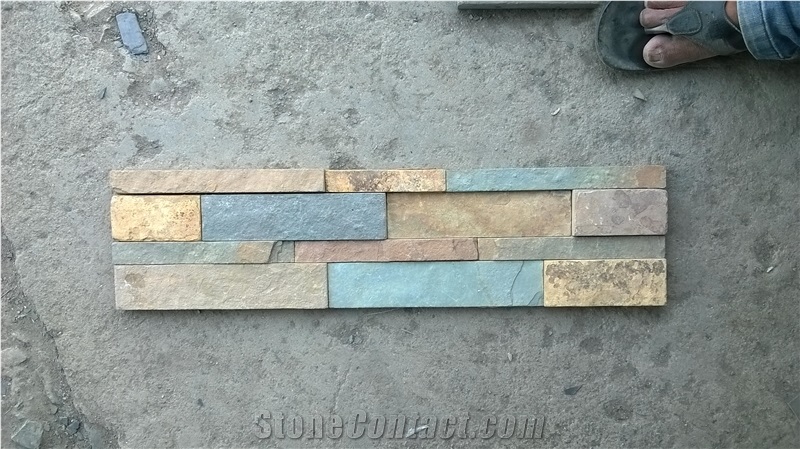 M Green Rustic Slate Tiles, M Green Rust Ledge , Mgreen Rust Borgo Flooring Tiles