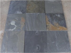 Multy Color Slate Tiles & Slabs, Grey Slate Flooring Tiles, Walling Tiles