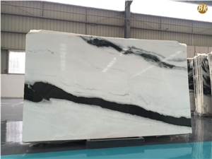 New Production Dalmata Marble Tile & Slab, China Panda White Marble Slab a Grade for Wall/ Floor, Cut to Size