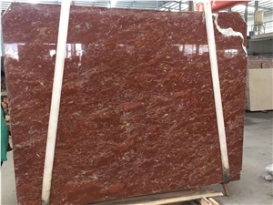 Red Rose Marble China Red Marbe Slab a Grade Tile & Slab