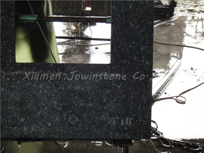 Polished Blue Pearl /Silver Pearl Kitchen Tops, Blue/Silver Granite Kitchen Tops