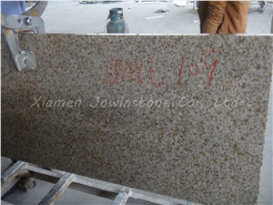 Polished G682 Granite/Beijing Gold Kitchen Top/ Island/Bar/Worktops/Desk, Golden Granite Tops Export to Usa