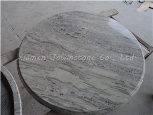 Polished River White Granite with Lamination Finished, Indian White Granite Kitchen Tops/ Stone Desk