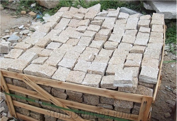 2016 New G682 Granite Cube Stones, Natural Split Face Brick /Cube Stone /Exterior Stone /Landscaping Stone Pavers