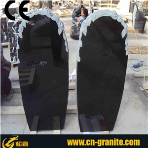 Absolute Black Granite Tombstones,China Black Granite Monuments,Polished Black Granite Headstone,Tombstone Design,Monument Design,Western Style Monuments,Cheap Granite Tombstone,Tombstone Prices,