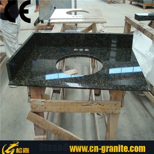 Black Granite Countertops Granite Vanity Top One Piece Vanity